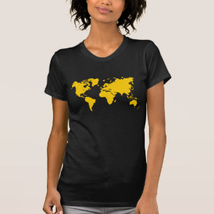 Wereldkaart - Amber T-shirt