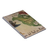 Wereldkaart - Amerika Notitieboek (Rechterzijde)
