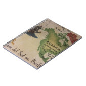 Wereldkaart - Amerika Notitieboek (Linkerzijde)