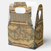Wereldkaart Antiek Ortelius Europe Travel Bedankdoosjes (Geopend)