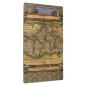 Wereldkaart Antiek Ortelius Europe Travel Klembord (Rechts)