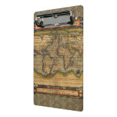 Wereldkaart Antiek Ortelius Europe Travel Mini Klembord (Angled2)