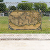 Wereldkaart Antiek Ortelius Europe Travel Spandoek (Insitu)