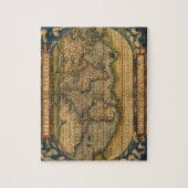 Wereldkaart Antiek Ortellius Europe Travel Legpuzzel (Verticaal)