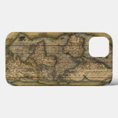  Wereldkaart Atlas Historisch Ontwerp Case-Mate iPhone Case (Achterkant (horizontaal))