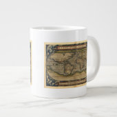 Wereldkaart Atlas Historisch Ontwerp Grote Koffiekop (Voorkant rechts)