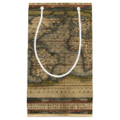  Wereldkaart Atlas Historisch Ontwerp Klein Cadeauzakje (Voorkant)