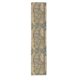  Wereldkaart Atlas Historisch Ontwerp Korte Tafelloper