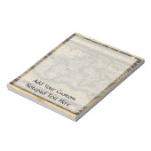  Wereldkaart Atlas Historisch Ontwerp Notitieblok (Linkerzijde)