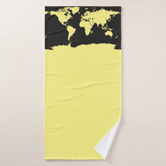 Wereldkaart Bad Handdoek (Badhanddoek)