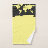 Wereldkaart Bad Handdoek (Handdoek)