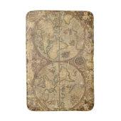  Wereldkaart Badmat (Voorkant Verticaal)