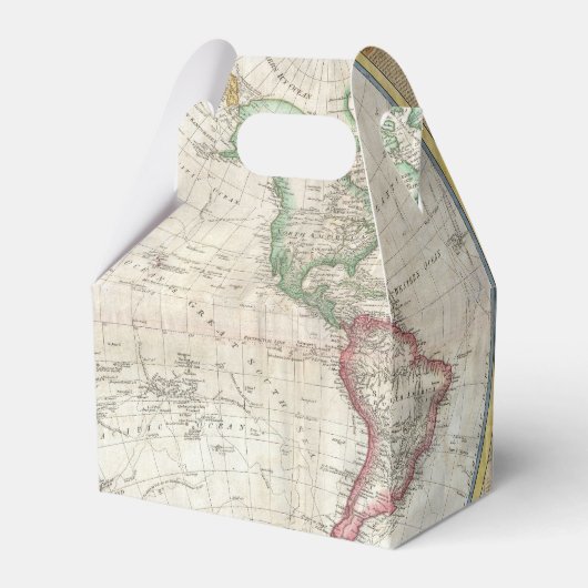  WERELDKAART BEDANKDOOSJES (Achterkant)