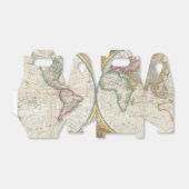  WERELDKAART BEDANKDOOSJES (Uitgevouwen)