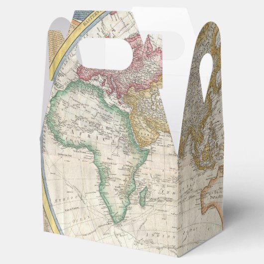  WERELDKAART BEDANKDOOSJES (Geopend)