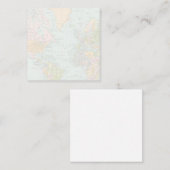 wereldkaart Bedankt voor je briefkaart (Voorkant / Achterkant)