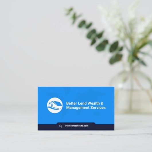 Wereldkaart | Bedrijf | Visitekaartje QR-code (Staand voorkant)