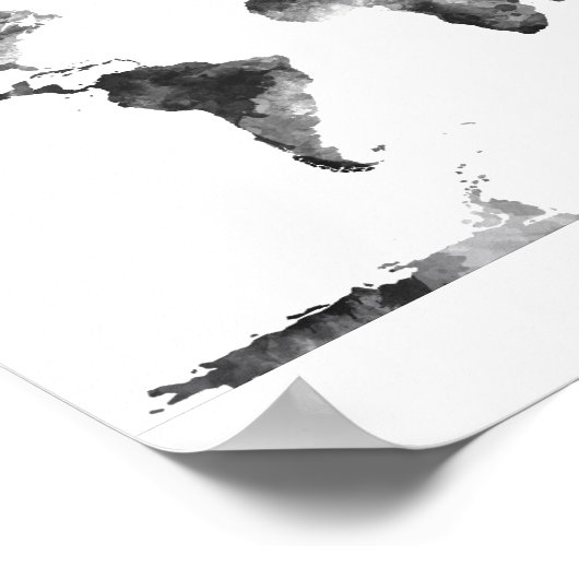 WERELDKAART BG3 - POSTER (Hoek)