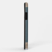wereldkaart . blauw en wit Case-Mate iPhone case (Achterkant/rechts)
