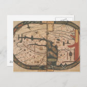 Wereldkaart Briefkaart (Voorkant / Achterkant)