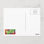  WERELDKAART - BRIEFKAART (Achterkant)