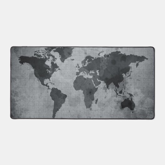 Wereldkaart Bureaumat (Voorkant)