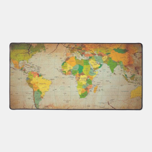 Wereldkaart Bureaumat (Voorkant)
