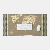 Wereldkaart bureaumat (Keyboard & Muis)