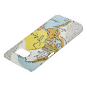 WERELDKAART, c1300. Case-Mate Samsung Galaxy Hoesje (Onderkant)