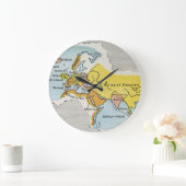 WERELDKAART, c1300. Grote Klok (Huis)