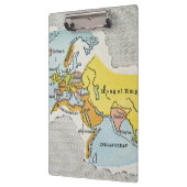 WERELDKAART, c1300. Klembord (Links)