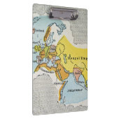 WERELDKAART, c1300. Klembord (Rechts)