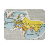 WERELDKAART, c1300. Magneet (Horizontaal)