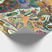 Wereldkaart cadeaupapier (Hoek)
