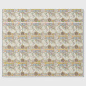  WERELDKAART CADEAUPAPIER (Vlak)