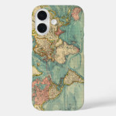 Wereldkaart Case-Mate iPhone Case (Achterkant)