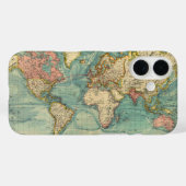 Wereldkaart Case-Mate iPhone Case (Achterkant (horizontaal))