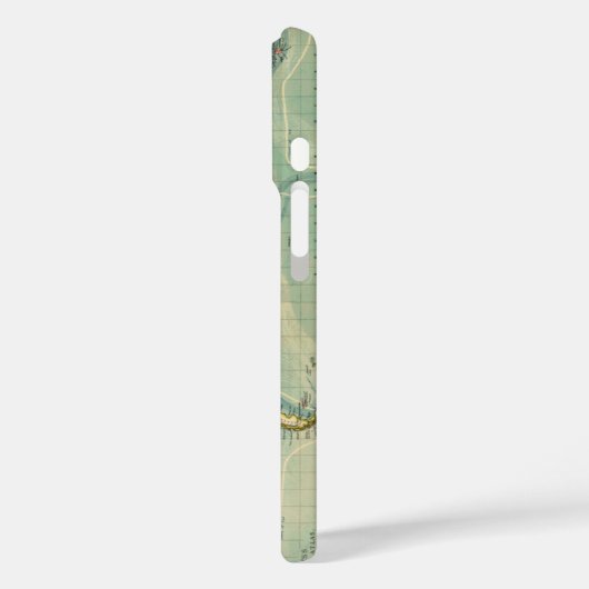 Wereldkaart Case-Mate iPhone Case (Achterkant / Links)