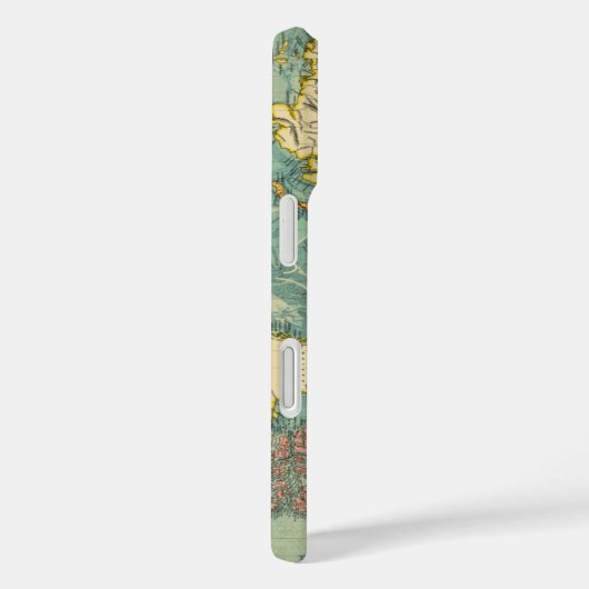 Wereldkaart Case-Mate iPhone Case (Achterkant / Rechts)