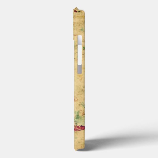  wereldkaart Case-Mate iPhone case (Achterkant / Links)