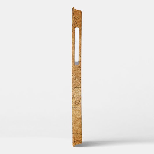 wereldkaart Case-Mate iPhone case (Achterkant / Links)