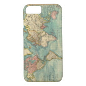  Wereldkaart Case-Mate iPhone Case (Achterkant)