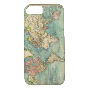  Wereldkaart Case-Mate iPhone Case