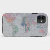 Wereldkaart Case-Mate iPhone Case (Achterkant (horizontaal))