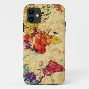  wereldkaart Case-Mate iPhone case