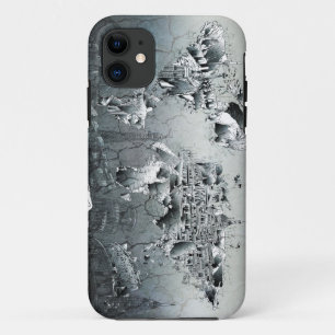 wereldkaart iPhone 11 hoesje
