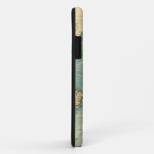  Wereldkaart Case-Mate iPhone Case (Achterkant/rechts)