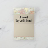 Wereldkaart dank u kaarten (Binnen)