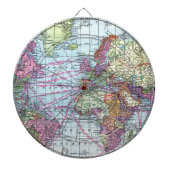  wereldkaart dartbord (Voorkant)