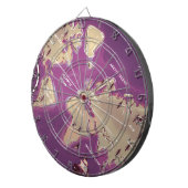 Wereldkaart Dartbord (Voorkant Rechts)